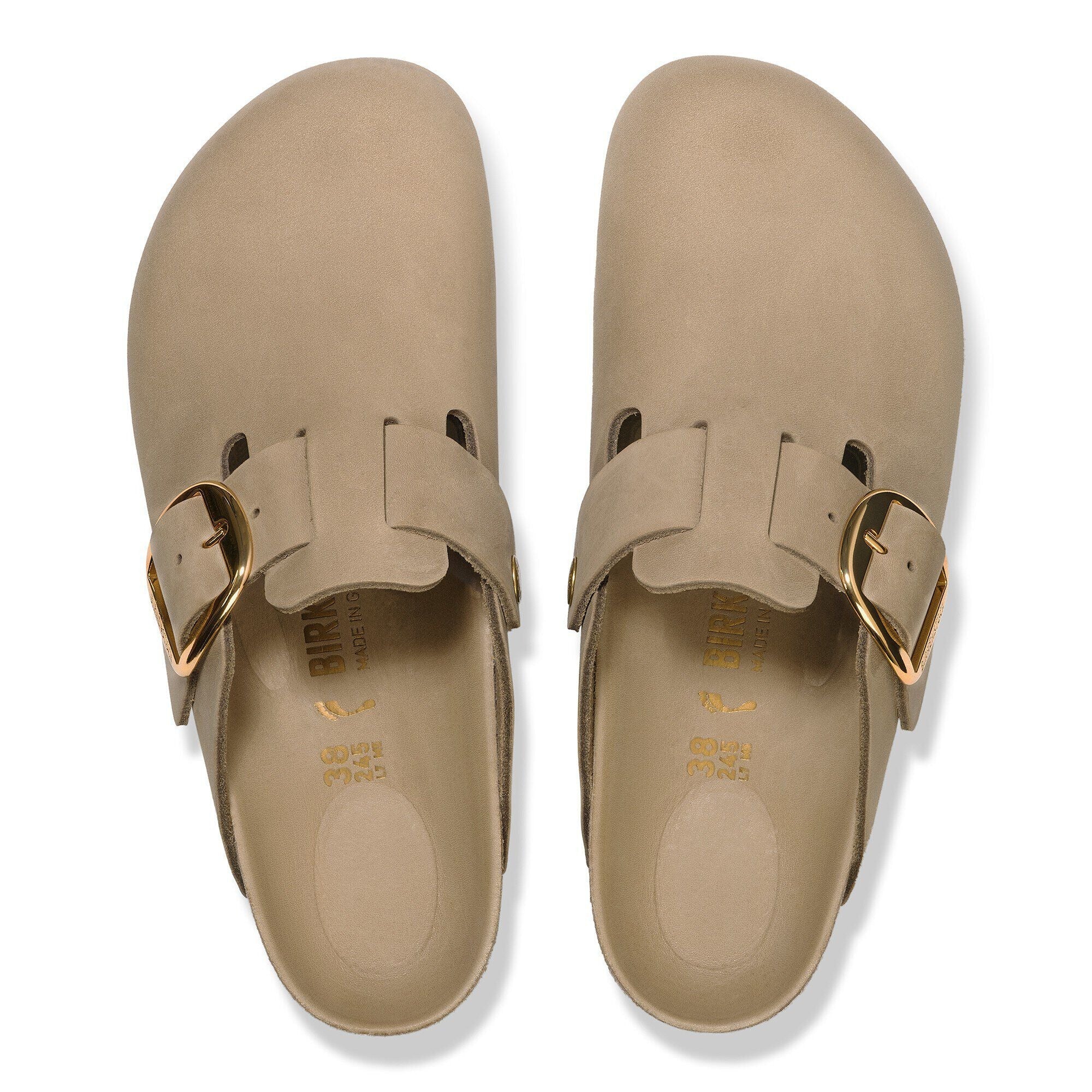 Boston Big Buckle | Oiled Leather | Tobacco Brown - Image 4