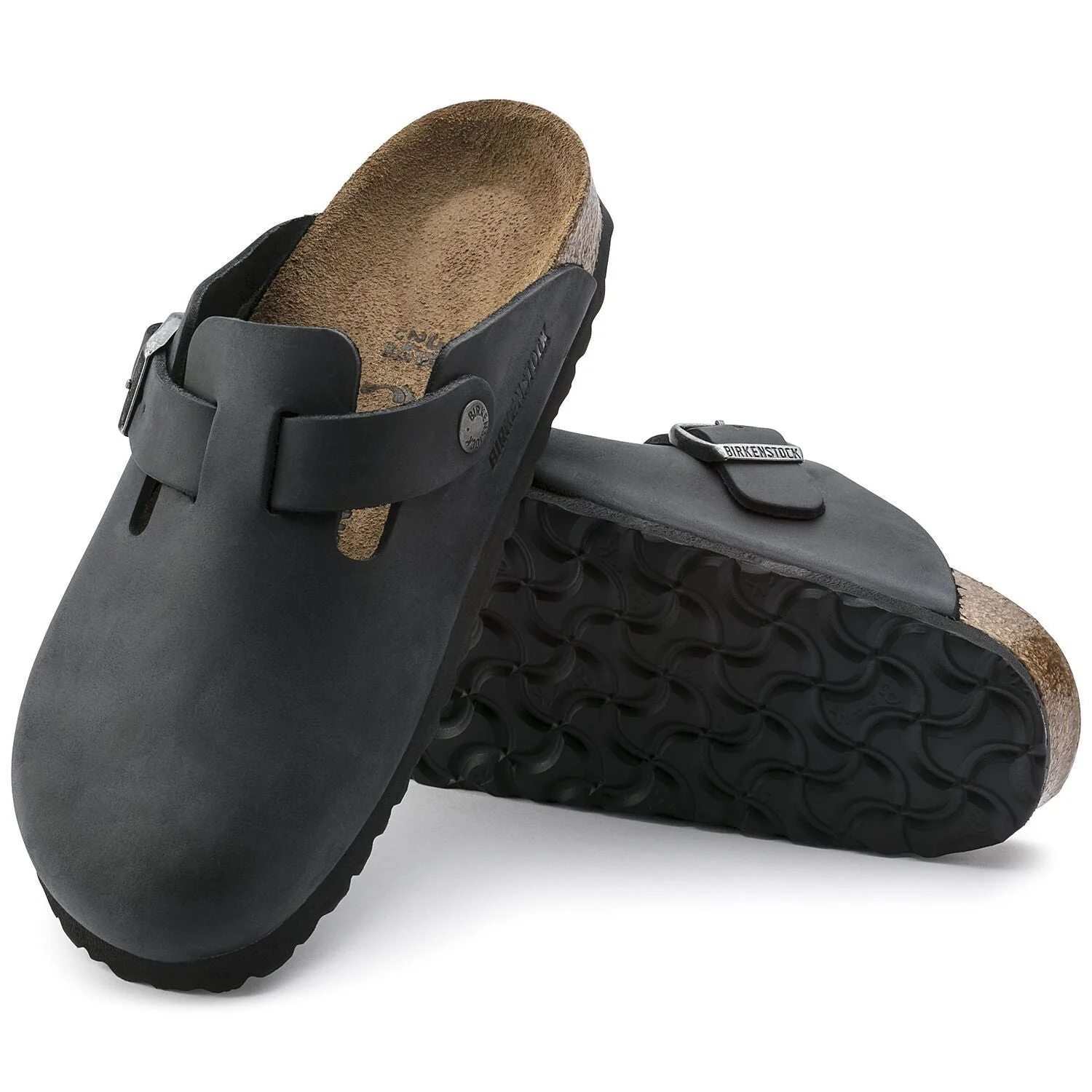 Boston | Oiled Leather | Black - Image 6