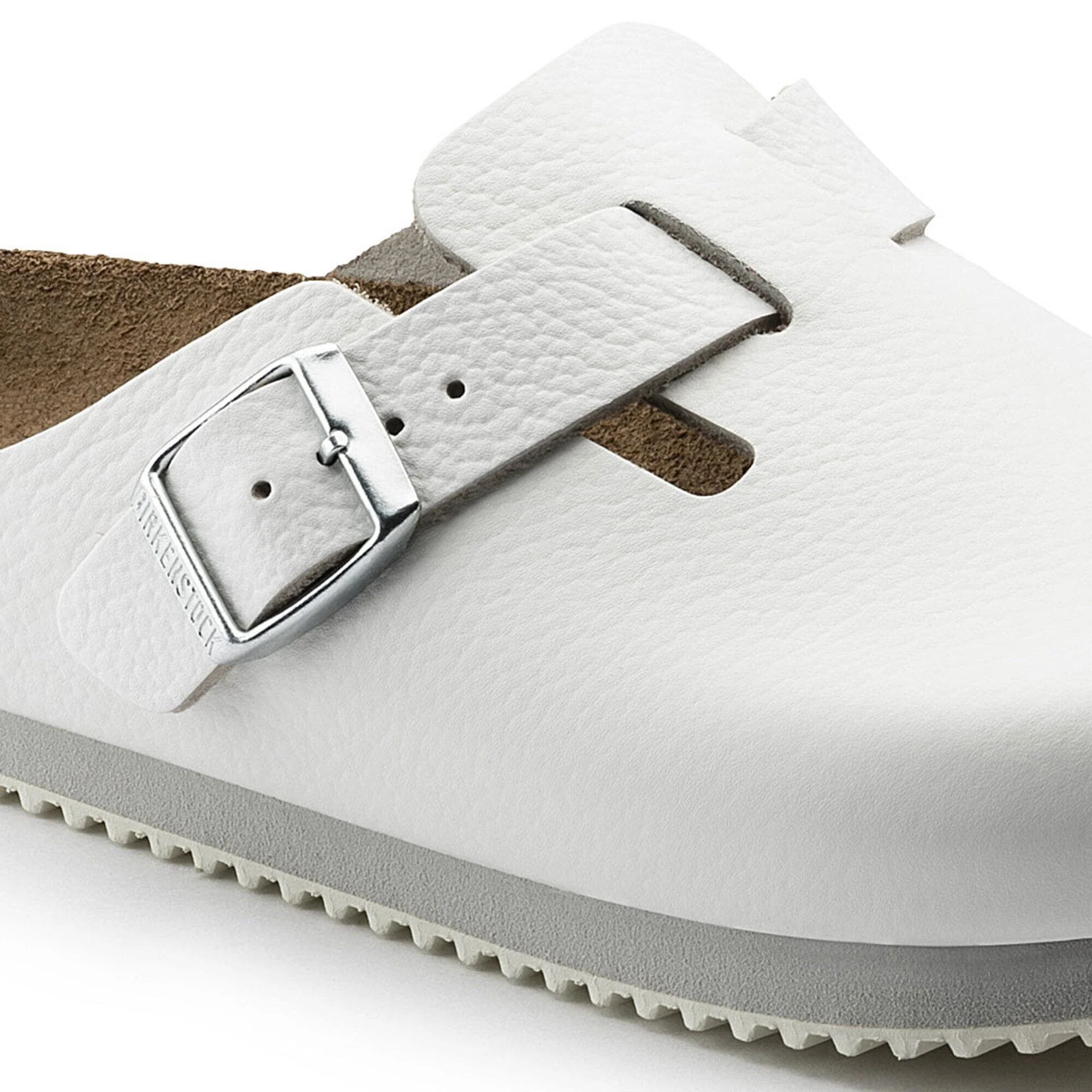 Boston Super Grip | Leather | White - Image 7