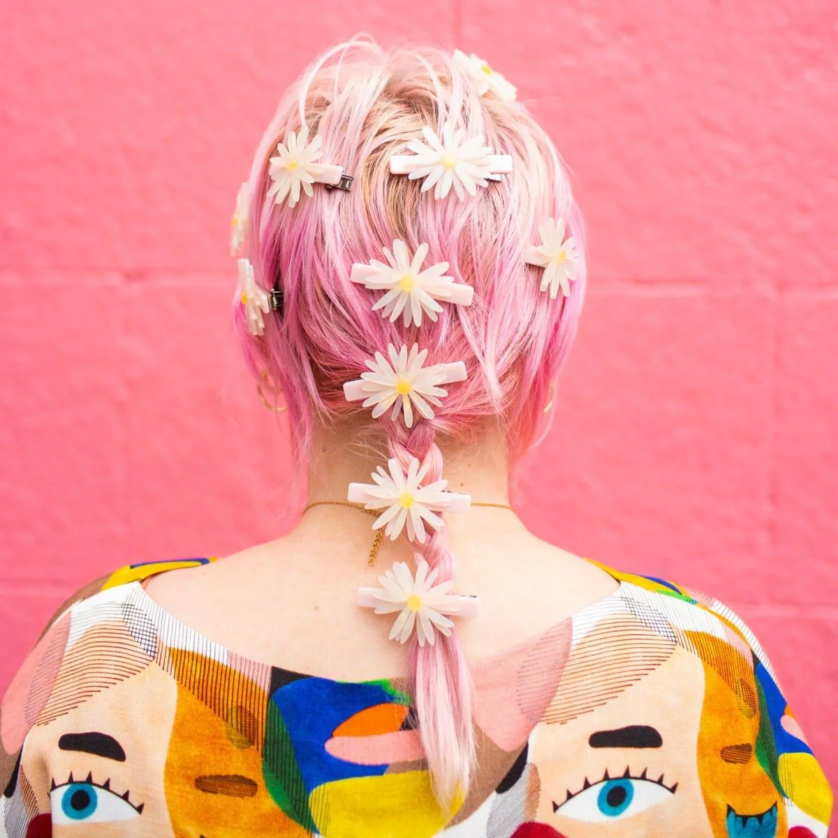 Daisy Alligator Hair Clip - Image 2