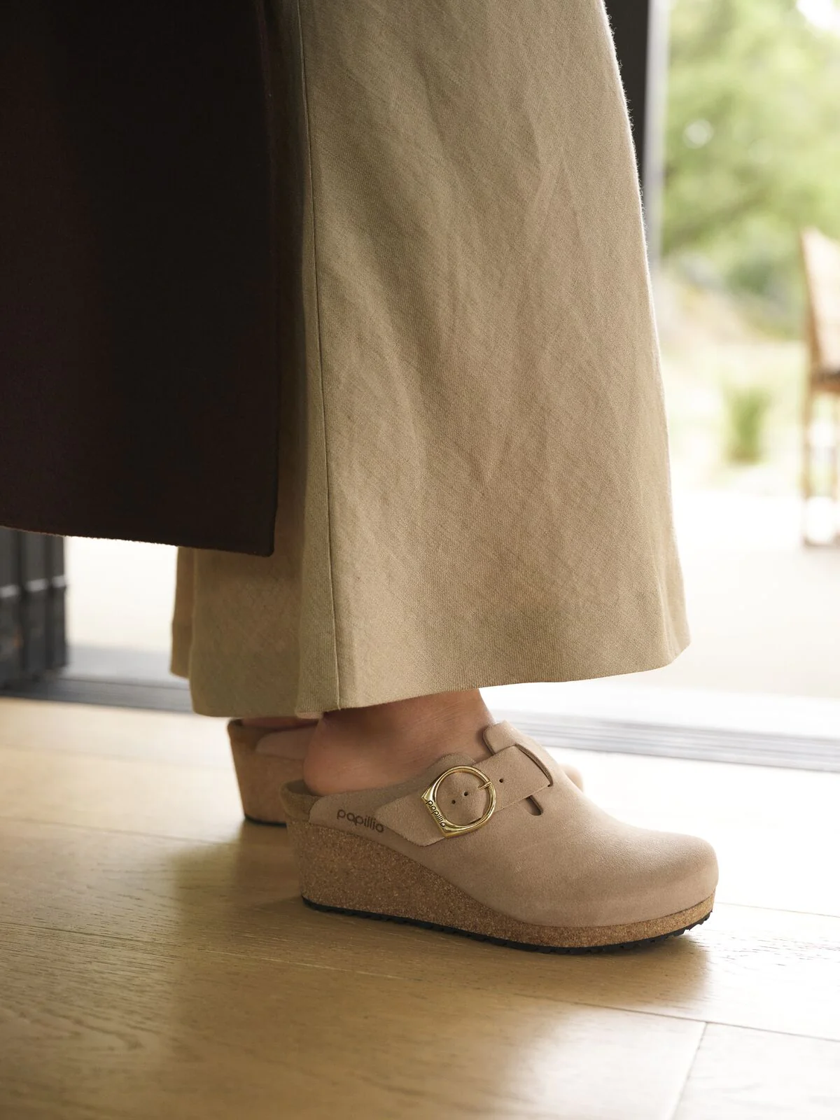 Fanny Ring Buckle | Suede | Warm Sand - Image 2