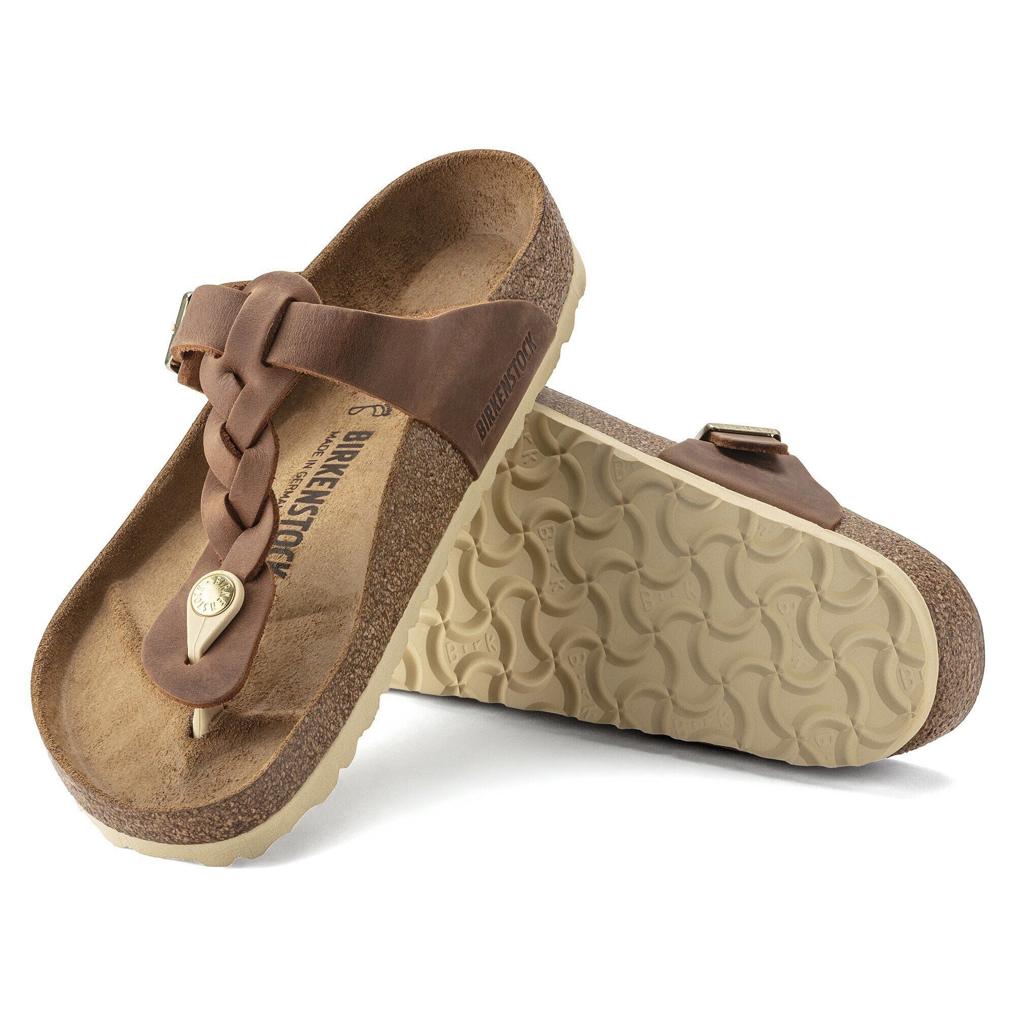 Gizeh Braided | Oiled Leather | Cognac - Image 6