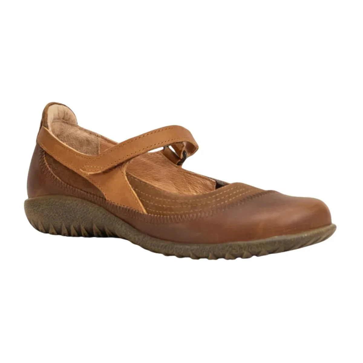 Kirei | Leather | Latte/Saddle Brown