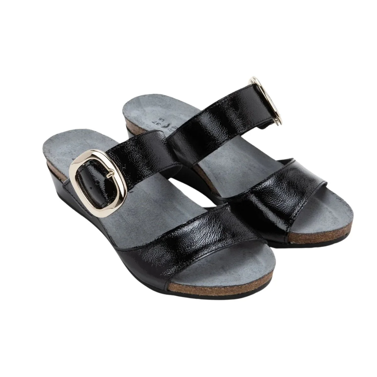 Magic | Crinkle Patent Leather | Black - Image 2