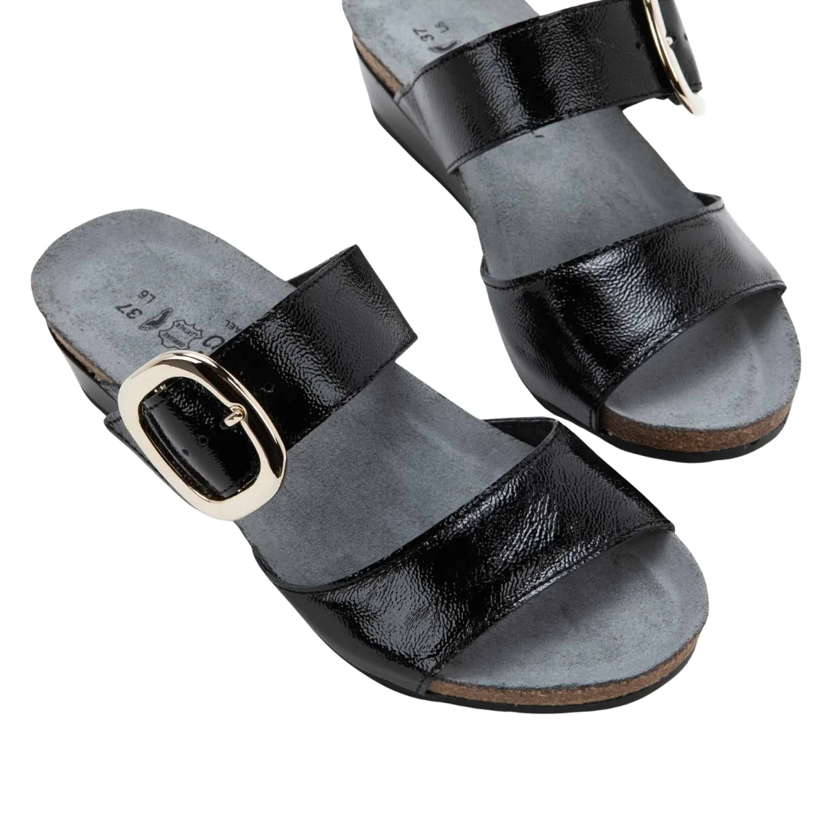 Magic | Crinkle Patent Leather | Black - Image 5