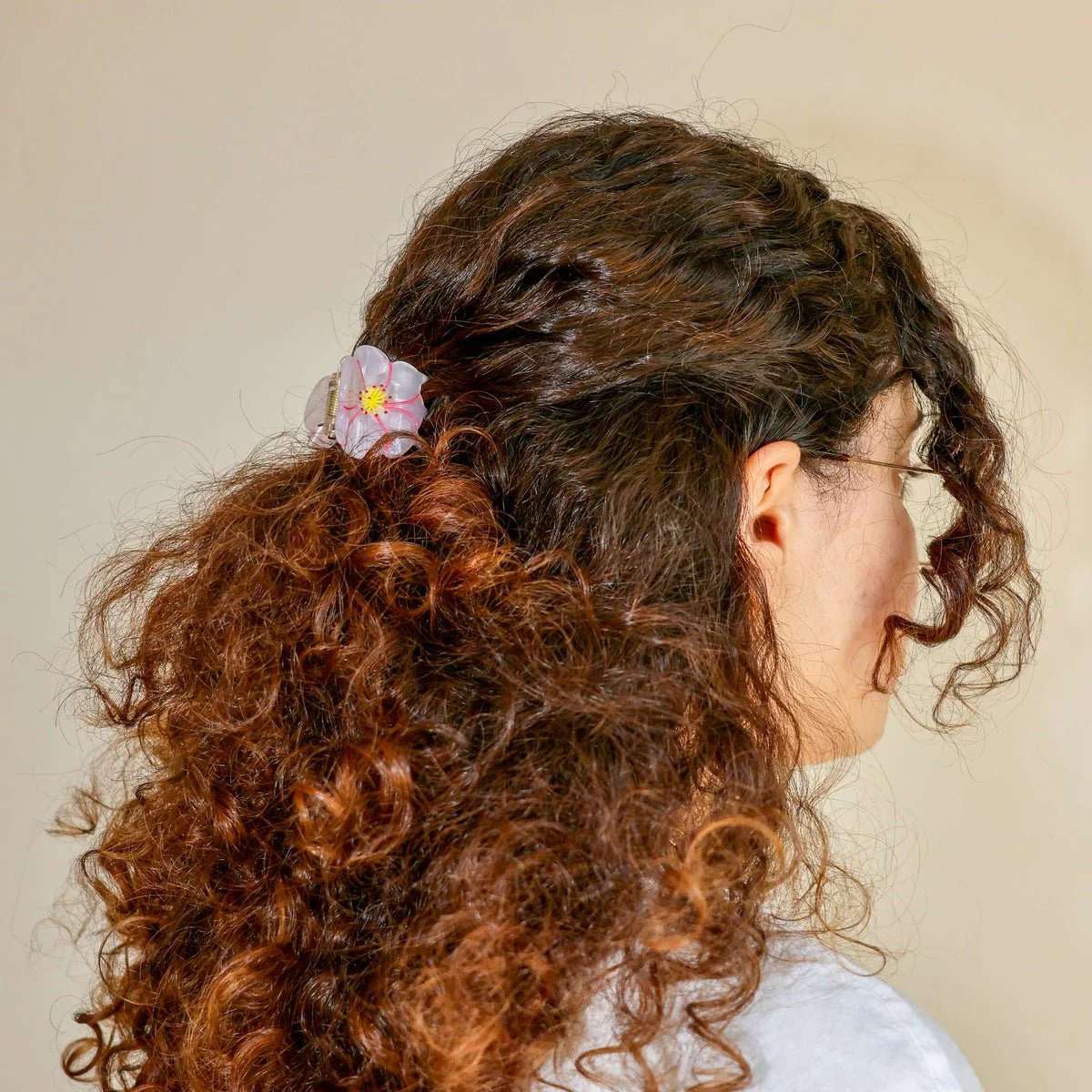 Mini Cherry Blossom Hair Claw Clip - Image 3