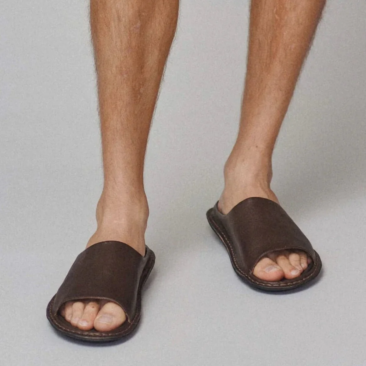 Saint Tropez | Leather | Cocoa Brown - Image 2