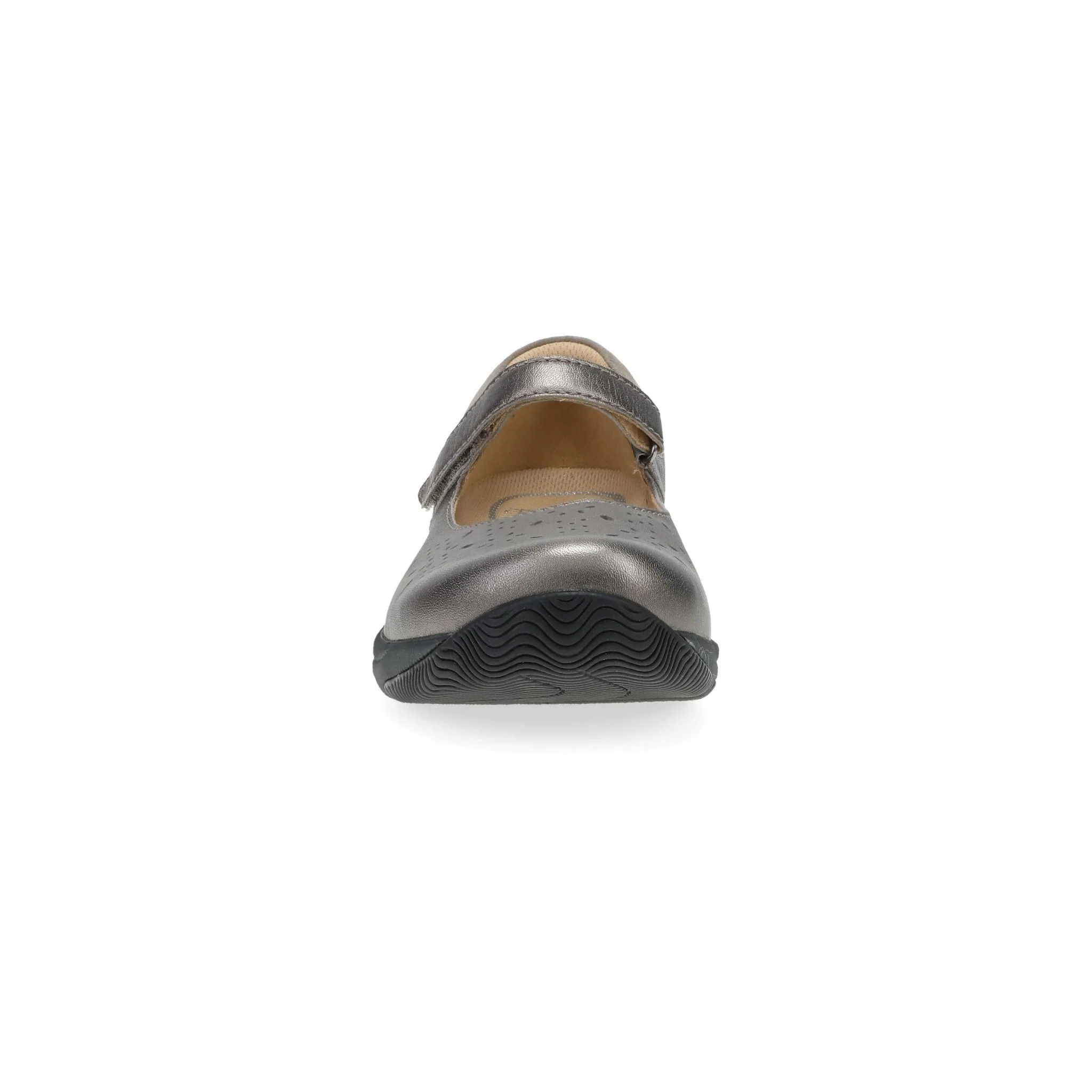 Stacy | Leather | Pewter Metallic - Image 5